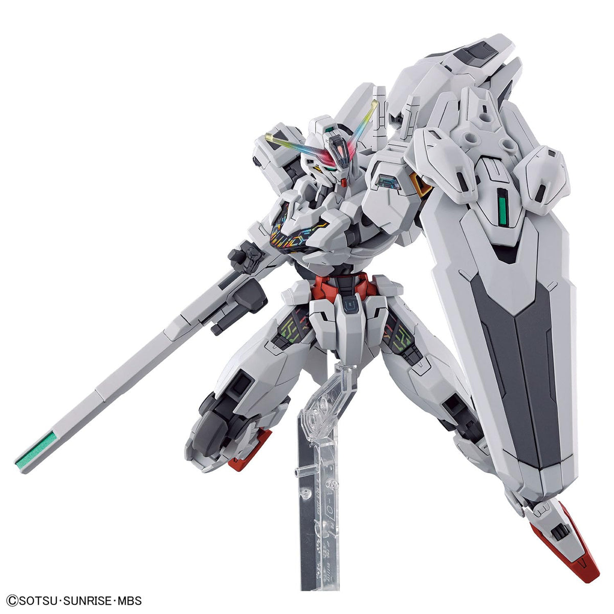 Mobile Suit Gundam Mercury Witch New Plastic Model B (Provisional) Color Coded Plastic Model