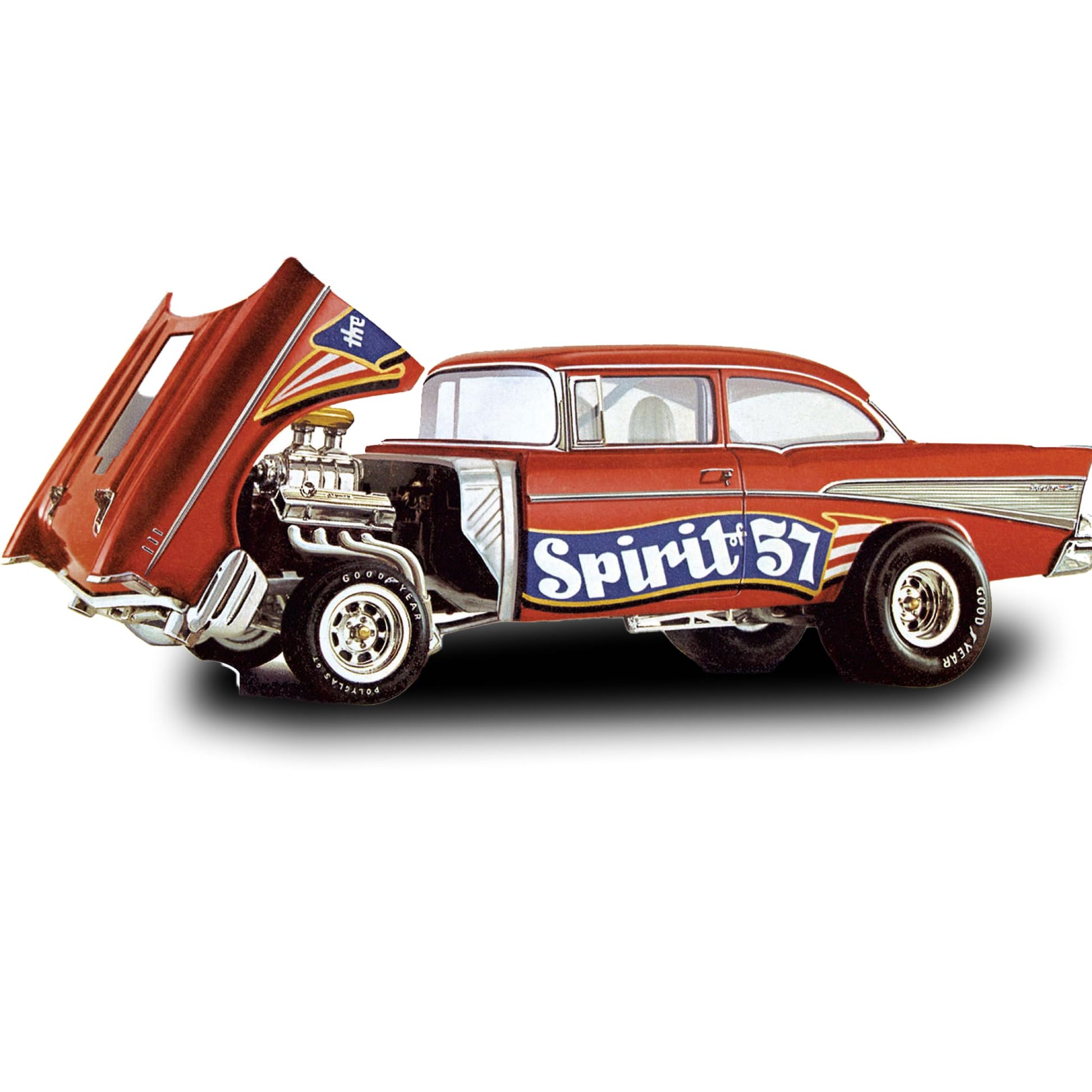 MPC 1957 Chevy Bel Air Spirit of 57" 1:25 Scale Model Kit – Home