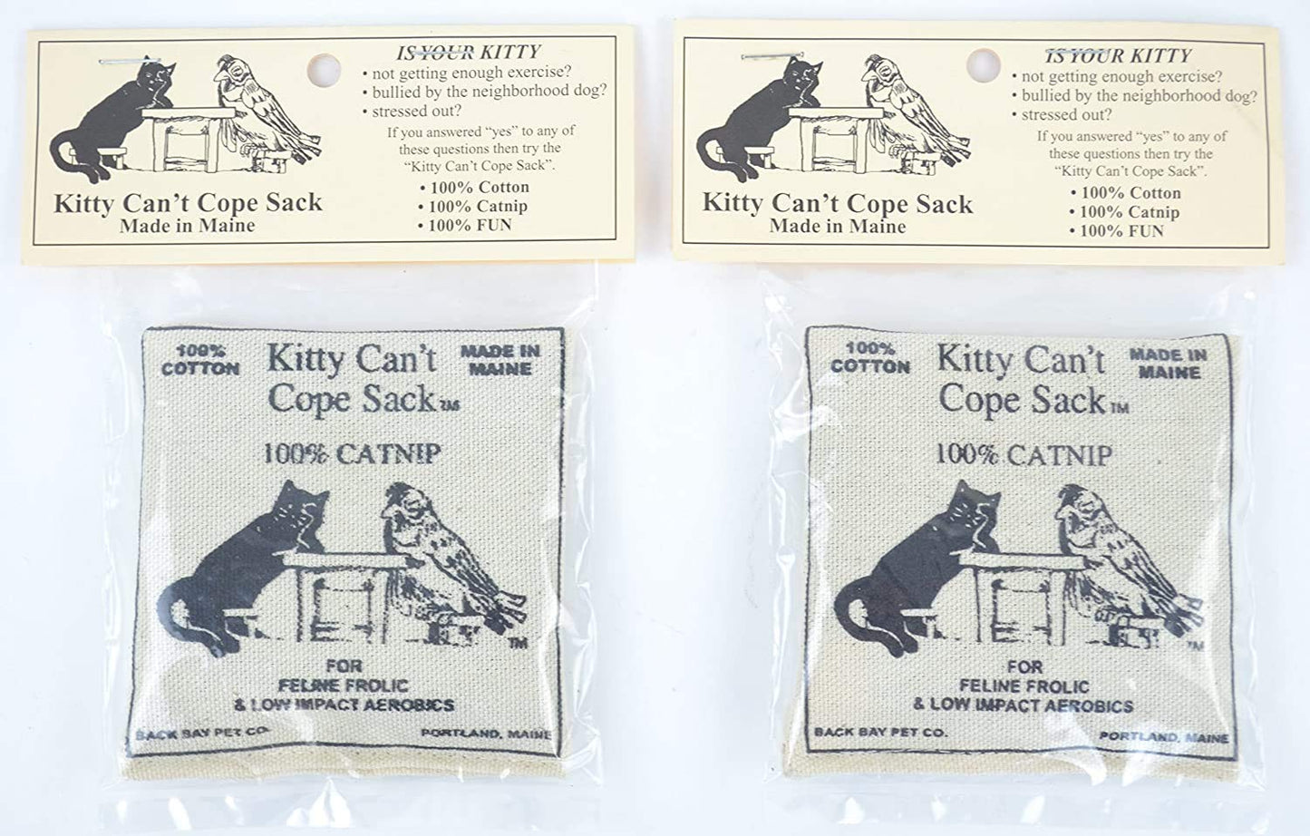 Back Bay Pet, Cat Treat Kitty Cant Cope Sack – Pet Products