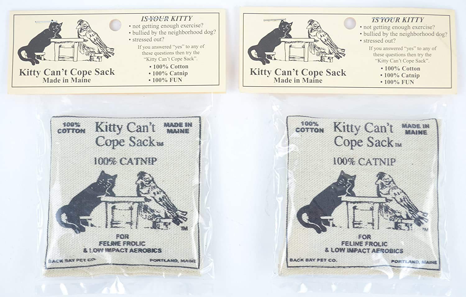 Back Bay Pet, Cat Treat Kitty Cant Cope Sack – Pet Products