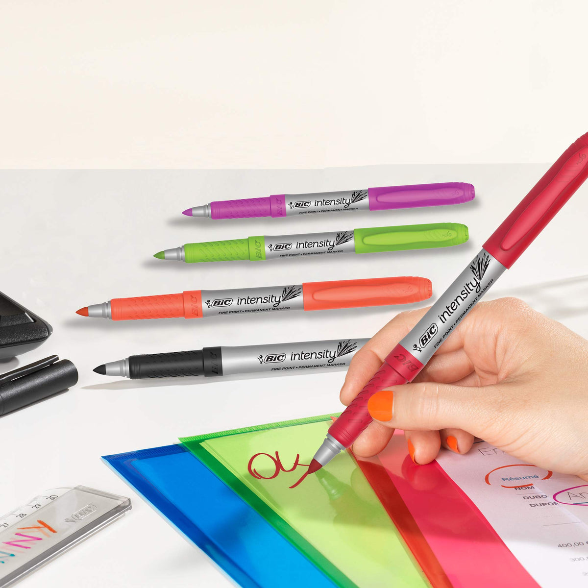 BIC Intensity Metallic Permanent Markers