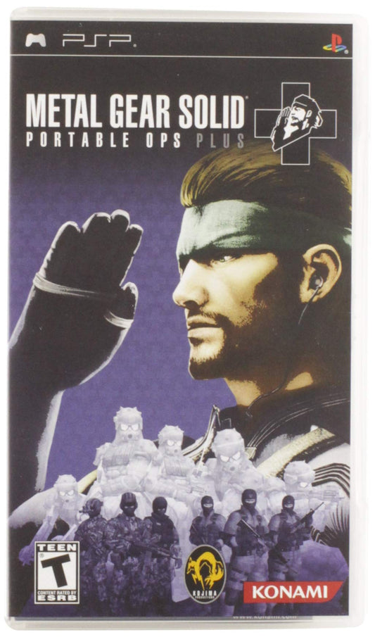 Metal Gear Solid: Portable Ops Plus PSP - PlayStation Portable – Video Games