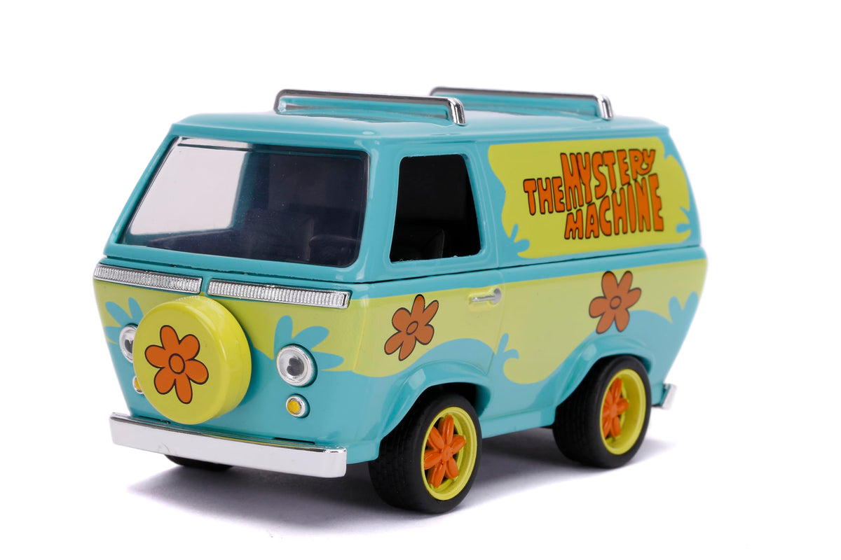 Jada Toys 1:32 Scooby-Doo Mystery Machine Die-Cast Car, Toys for Kids and Adults