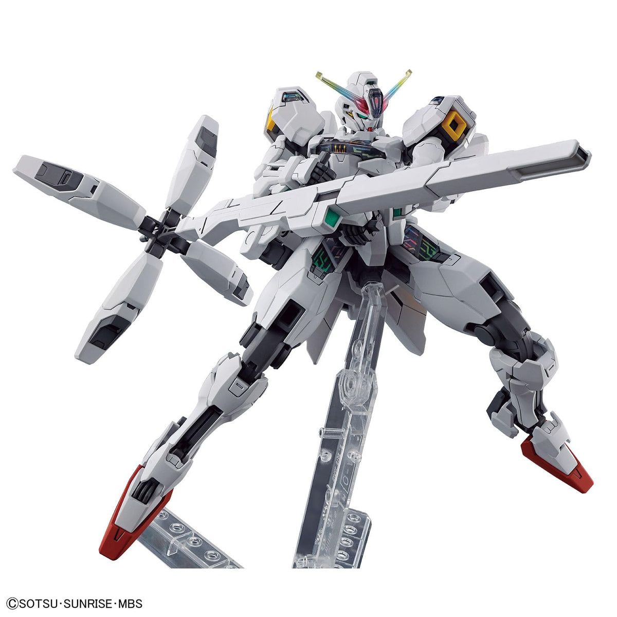 Mobile Suit Gundam Mercury Witch New Plastic Model B (Provisional) Color Coded Plastic Model