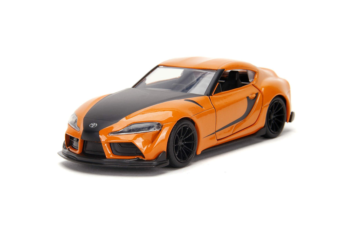 Jada Fast & Furious 1:32 Han's Mazda RX-7 & Toyota GR Supra Die-cast Car Twin Pack, Toys for Kids and Adults