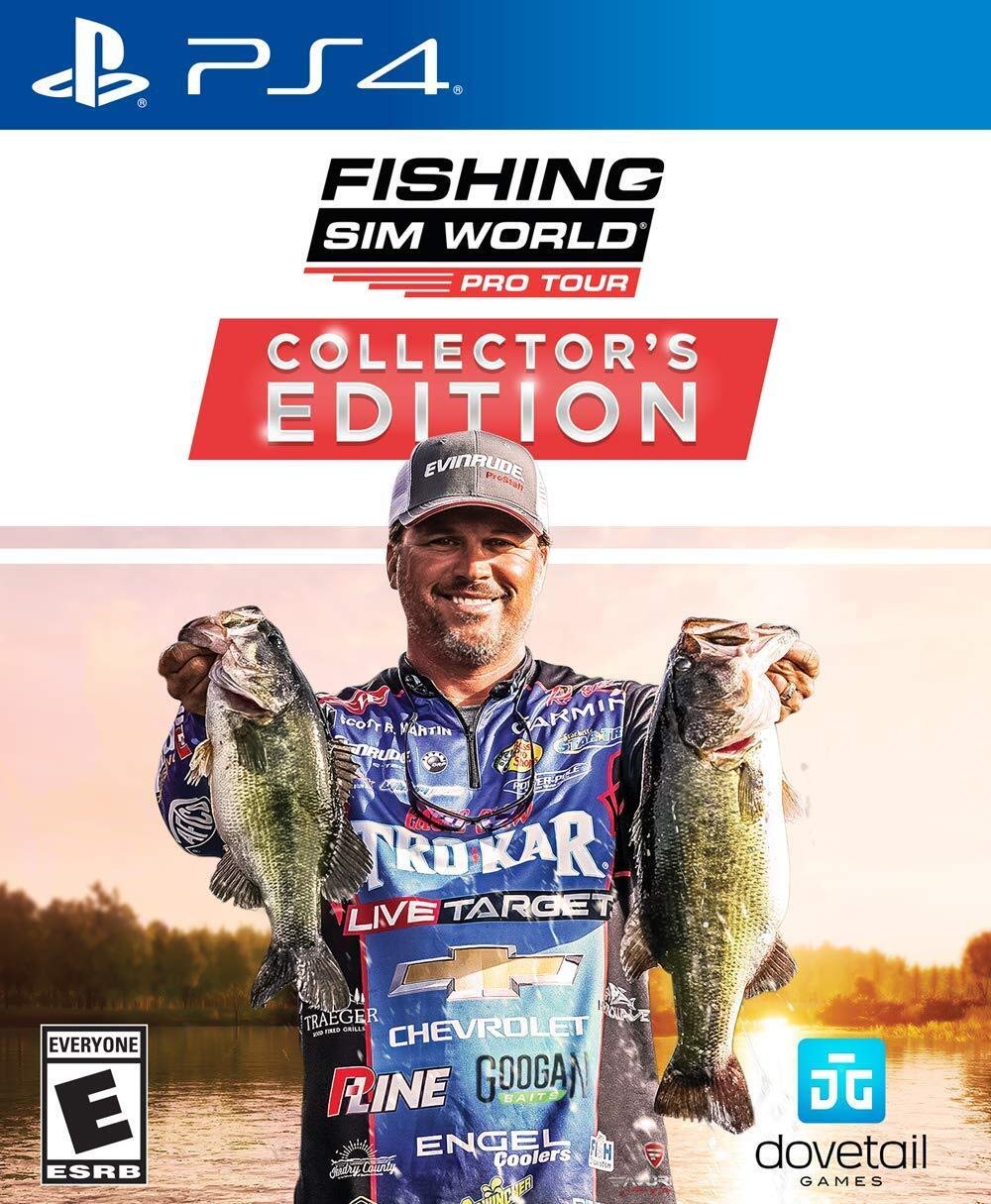 Fishing Sim World Pro Tour Collector's Edition (PS4) - PlayStation 4 – Video Games
