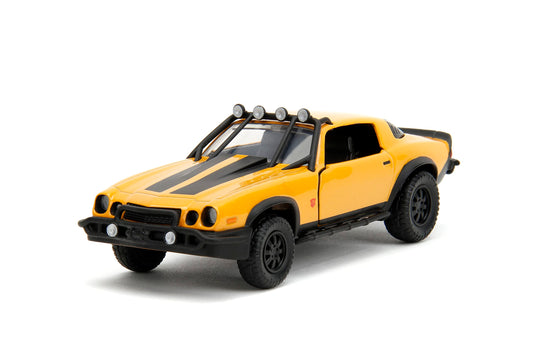 Jada Transformers Rise of The Beast 1:32 1977 Chevy Camaro Bumblebee w/Robot On Chassis Die-Cast Car, Toys for Kids and Adults – Home