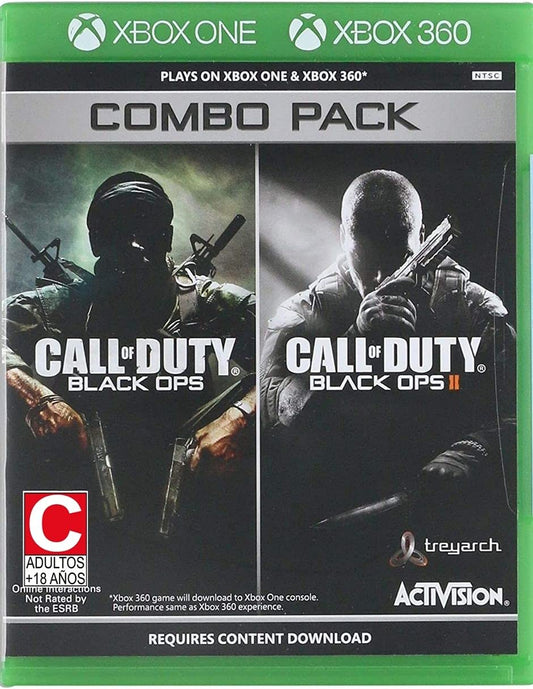 Activision Call of Duty: Black Ops 1 & 2 Combo Pack (Xbox 360) – Video Games