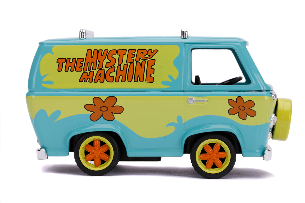 Jada Toys 1:32 Scooby-Doo Mystery Machine Die-Cast Car, Toys for Kids and Adults