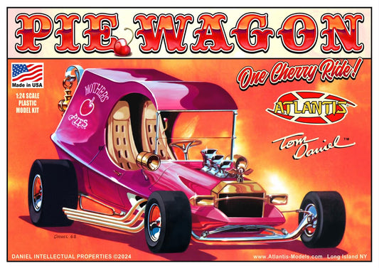 Tom Daniel - 1:24 Scale Model Kit - Pie Wagon Show Rod – Toy