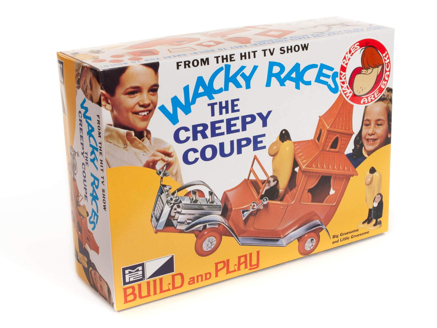MPC Wacky Races - Creepy Coupe 1:32 Scale Snap Model Kit (MPC936) – Toy