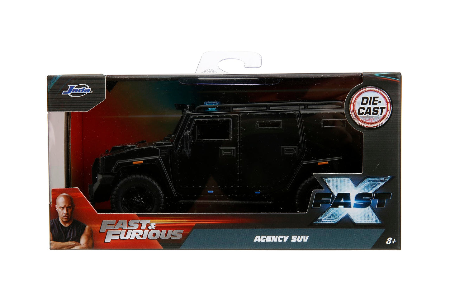 Jada Fast & Furious Fast X 1:32 Agency SUV Die-Cast Car, Toys for Kids and Adults