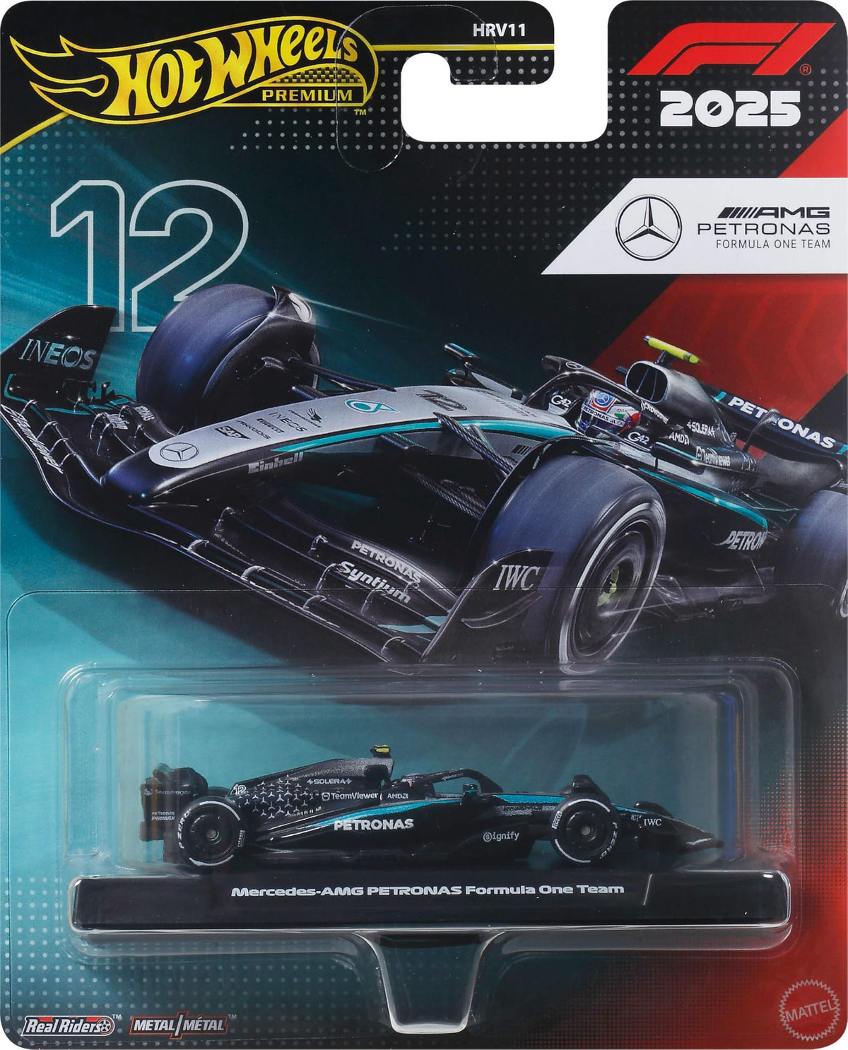 Hot Wheels Premium Mercedes-AMG Petronas Formula 1® Car