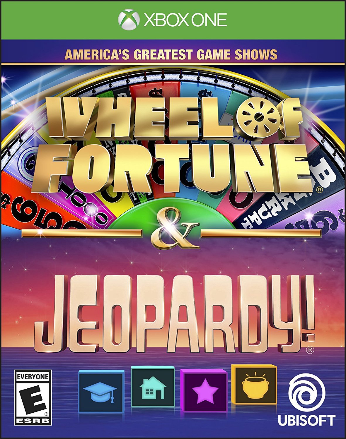 America's Greatest Game Shows: Wheel of Fortune & Jeopardy - Xbox One Standard Edition – Video Games