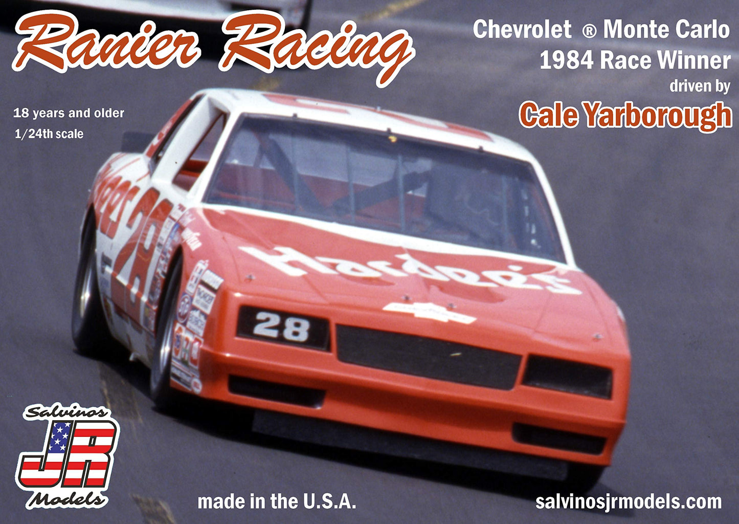 Salvinos JR Models SJMCYMC1984D Nascar. Plastic Model kit – Toy