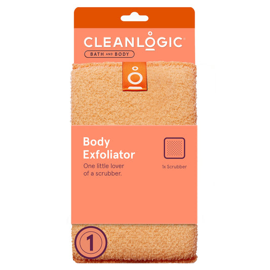 Cleanlogic Small Exfoliating Body Scrubber, 1 Count – Beauty