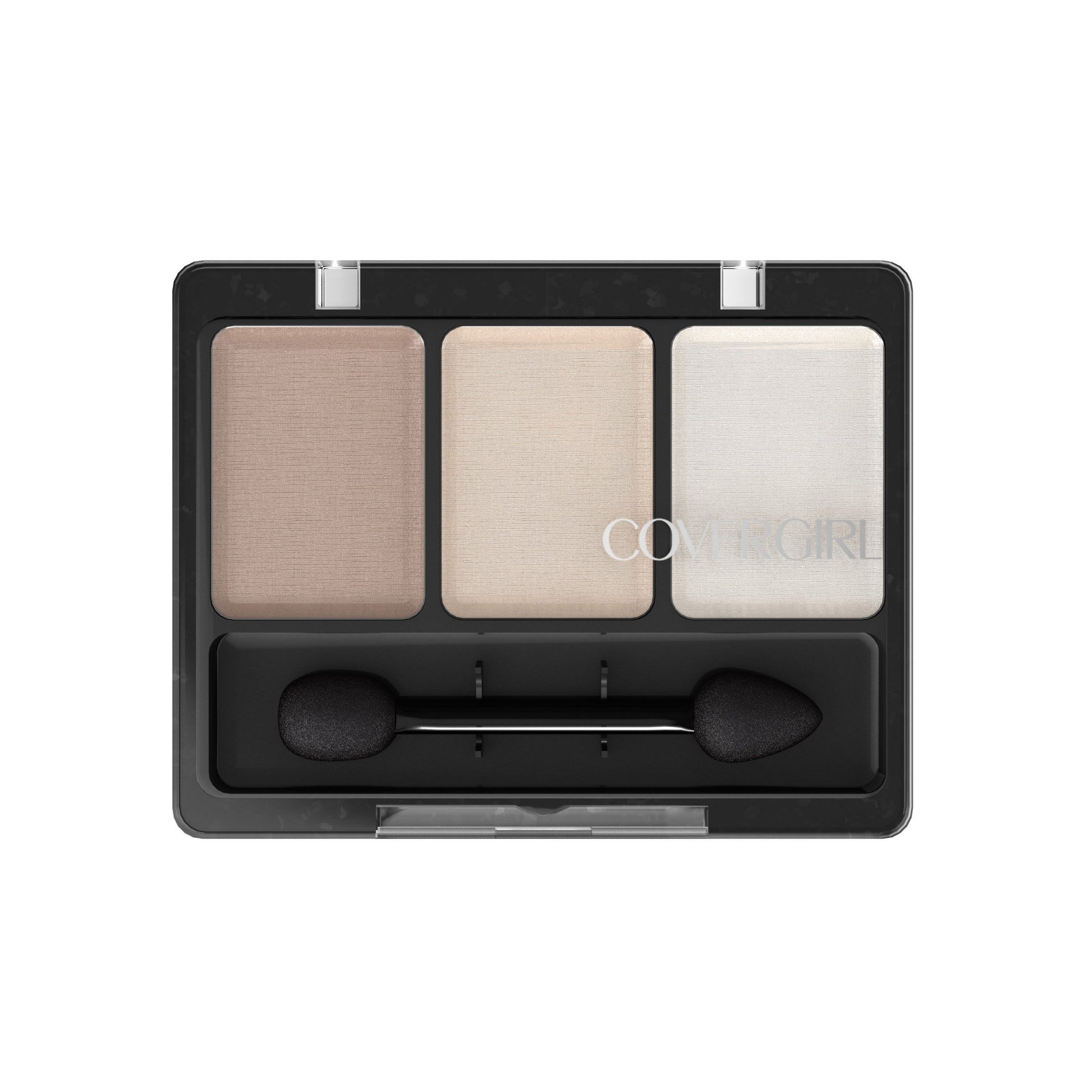 COVERGIRL Eye Enhancers Eyeshadow Kit, Café Au Lait, 3 Colors – Beauty