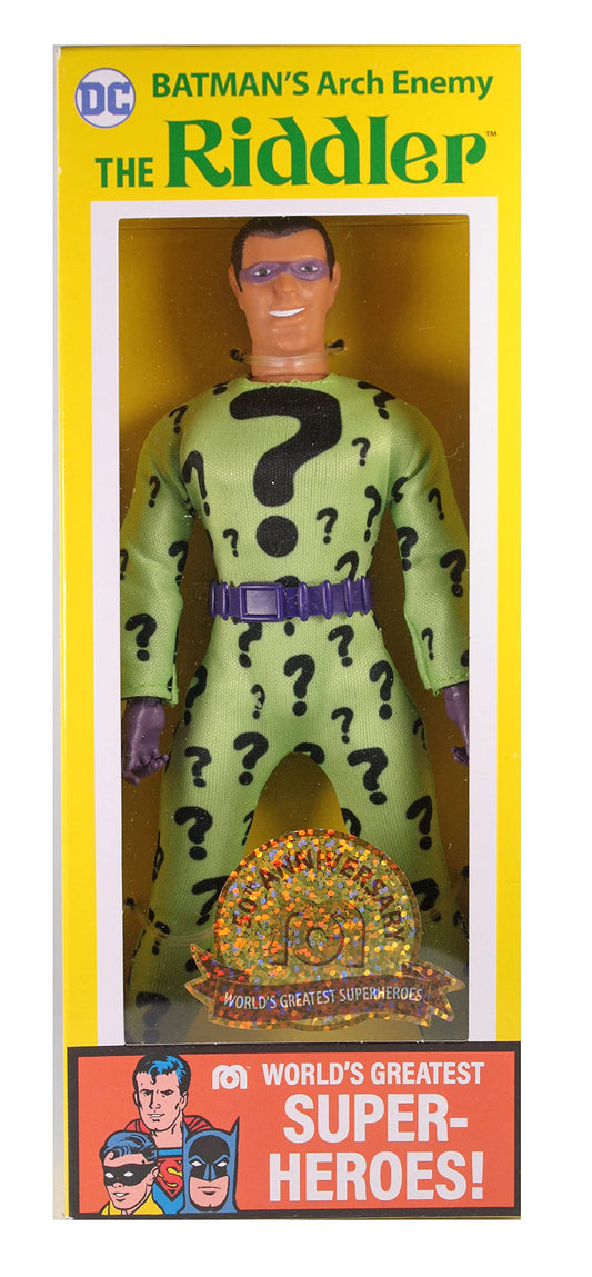 Mego DC Riddler 50th Anniversary 8-Inch Action Figure – Toy
