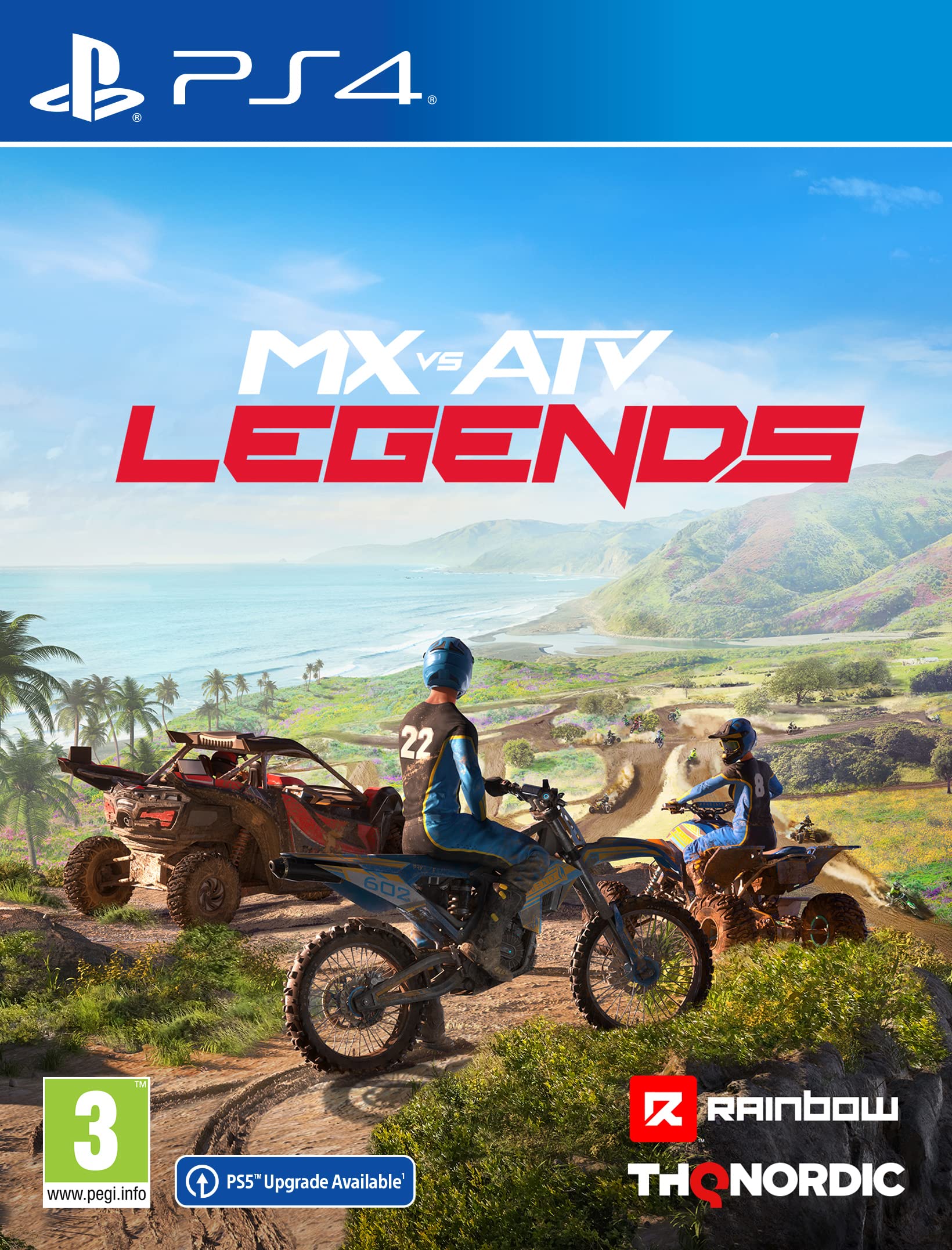 THQ MX VS ATV Legends, PS4 Standard Multilingue Playstation 4 – Video Games