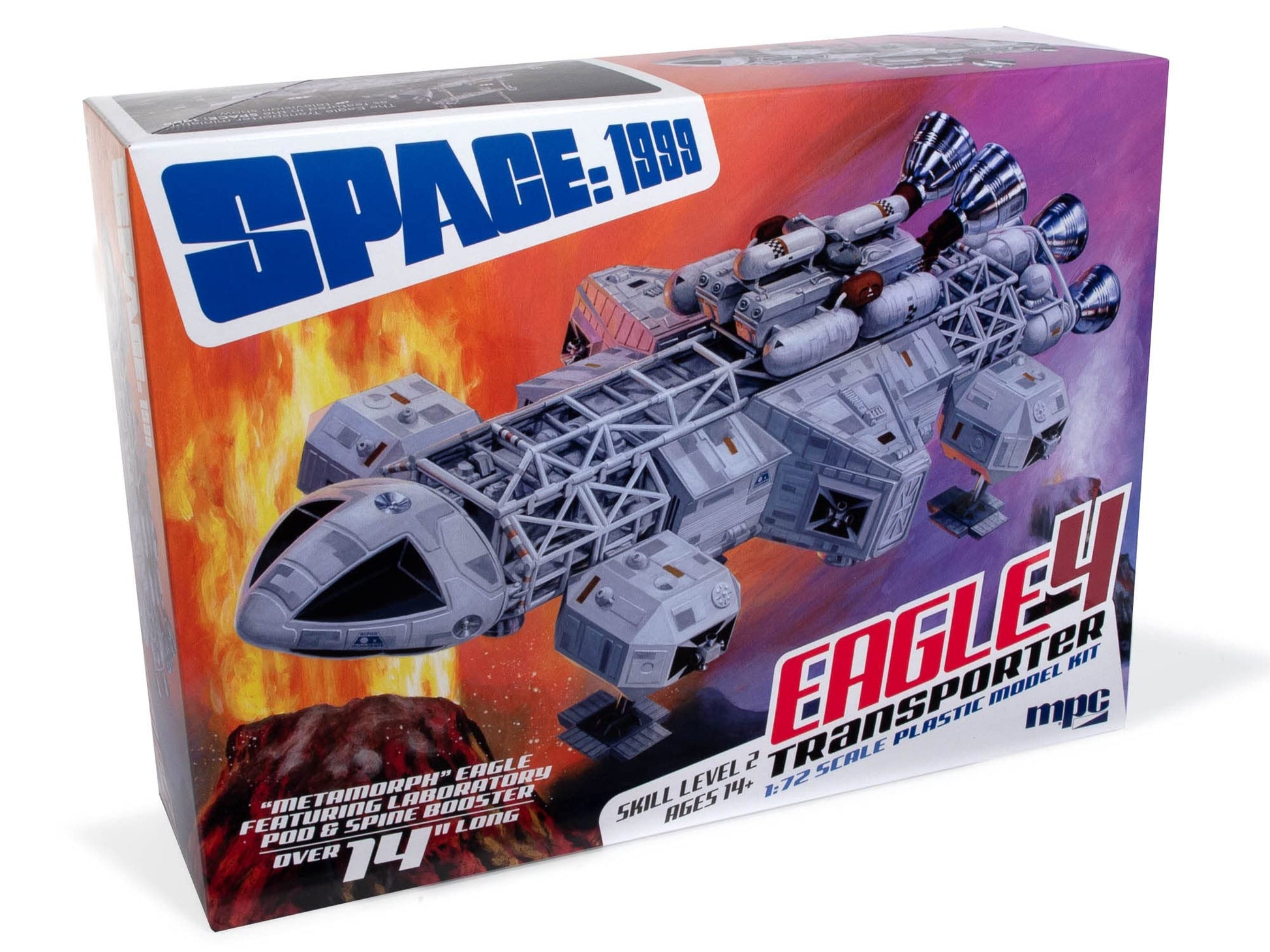 MPC 14" Space:1999 Eagle 4 Featuring Lab Pod & Spine Booster 1:72 Scale Model Kit – Home