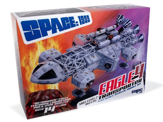MPC 14" Space:1999 Eagle 4 Featuring Lab Pod & Spine Booster 1:72 Scale Model Kit – Home