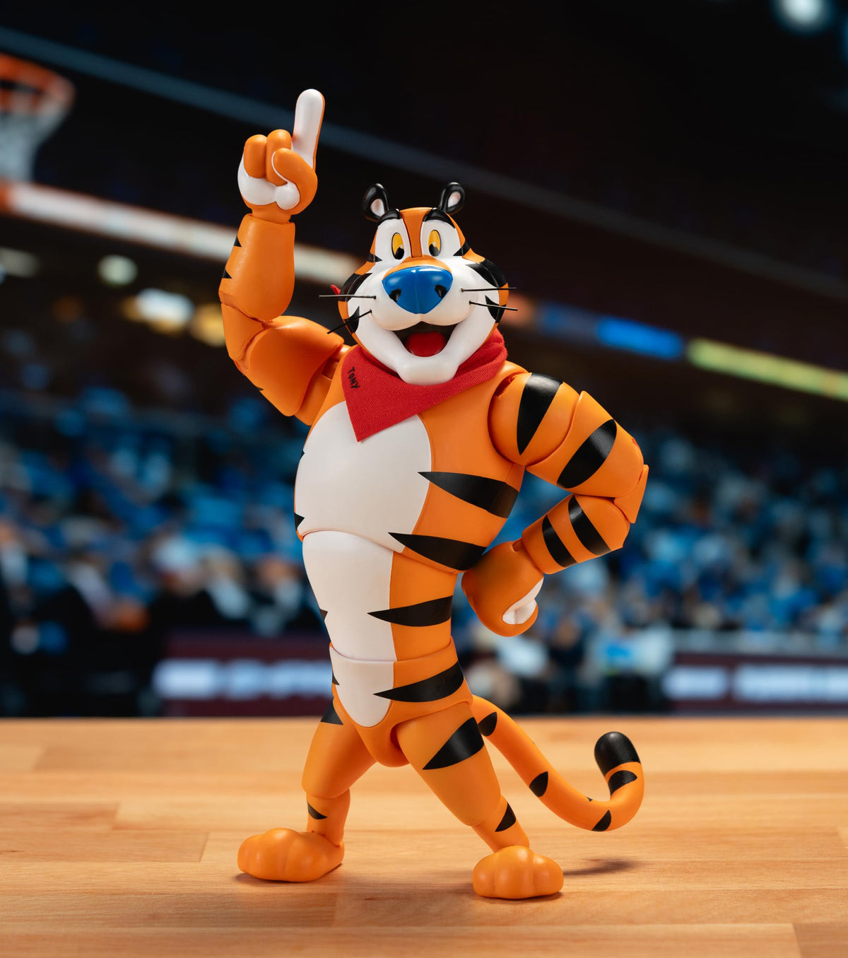 Jada Tony The Tiger Frosted Flakes 6" Action Figure, Highly Articulated, Collectible, Nostalgic Detail, Exclusive Packaging