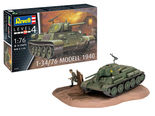 Revell T-34/76 Modell 1940 – Toy