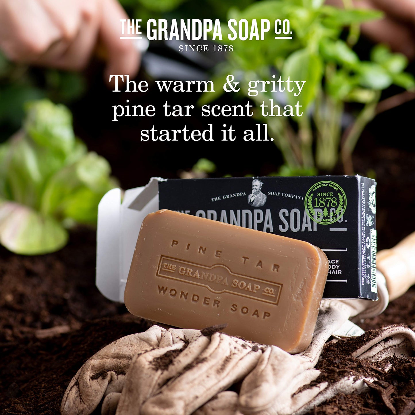The Grandpa Soap Co. - The Original Wonder Pine Tar Soap